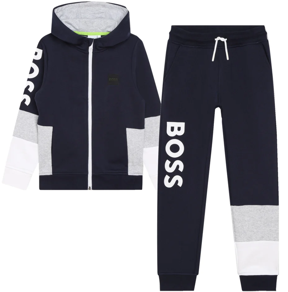 Hugo boss jogging suit on sale