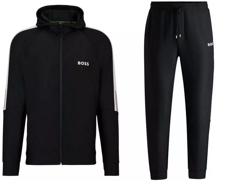 Hugo Boss 50506162-001/50506163-001 Black Tracksuit