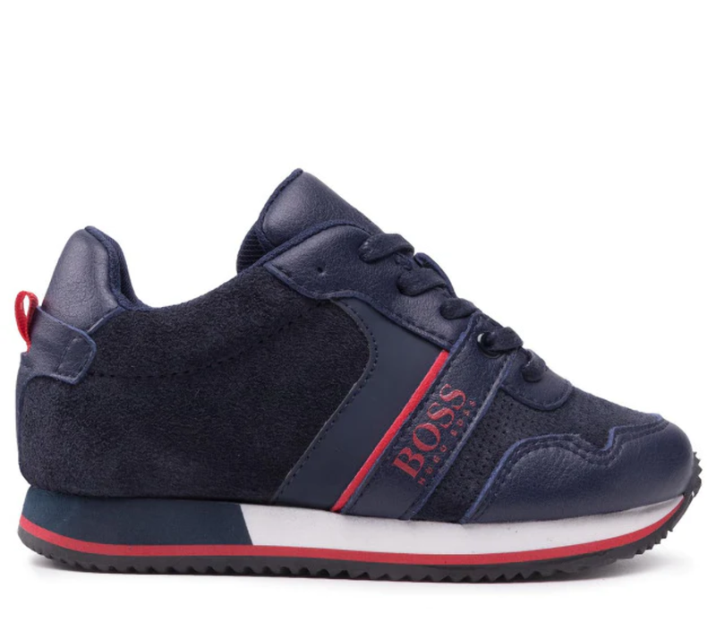 Hugo Boss Kids Trainers Navy J29262-849