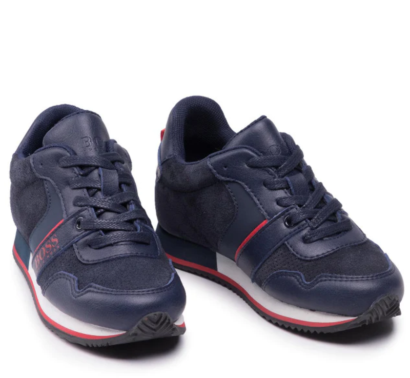 Hugo Boss Kids Trainers Navy J29262-849