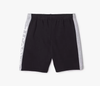 Lacoste Kids’ Color-Stripe Organic Cotton Shorts Navy Blue/Grey GJ5283-51-E6A