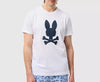 Psycho Bunny Houston Graphic Tee White B6U607C200-100