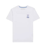 Psycho Bunny Bloomington Back Graphic Tee White B6U906A2PC-100