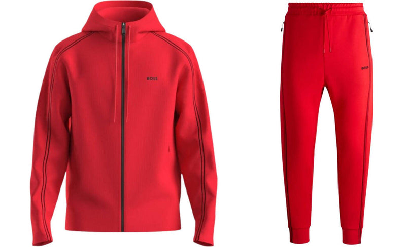 Hugo Boss 50523912-645/50523895-645 Red Tracksuit