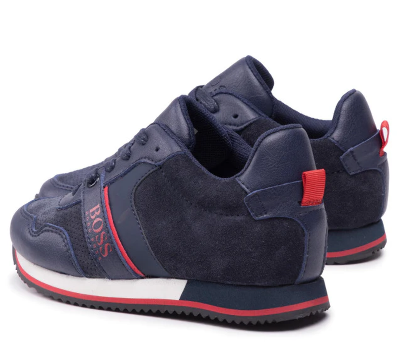 Hugo Boss Kids Trainers Navy J29262-849