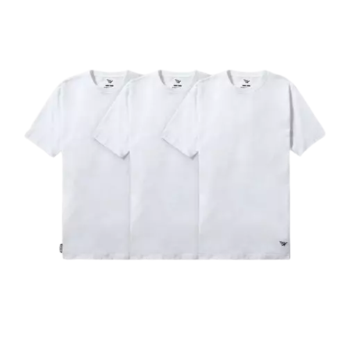 Paper Planes Essential 3-Pack Tee White 200011