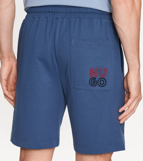 Hugo Boss Stacked Shorts Blue 50490442-468