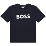 Hugo Boss Kids Big Logo T-Shirt Navy J25P24-849