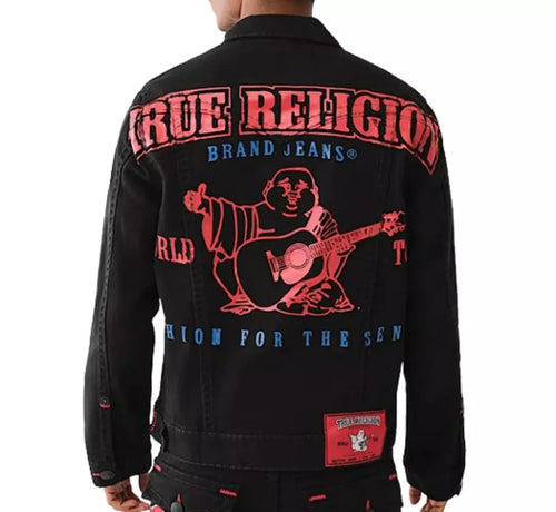 True Religion Jimmy Jacket Super T Black Rinse 108532